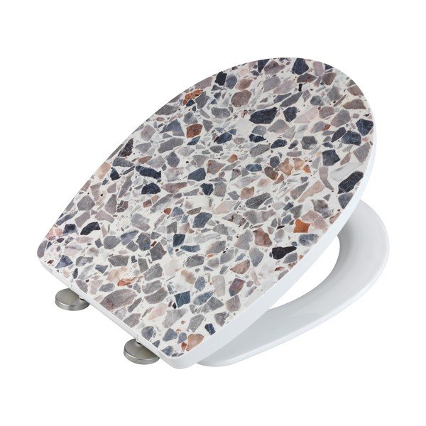 Toaletní prkénko Wenko High Gloss Terrazzo-image-2