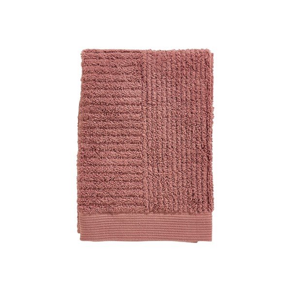 Froté bavlněný ručník v terakotové barvě 50x70 cm Classic – Zone