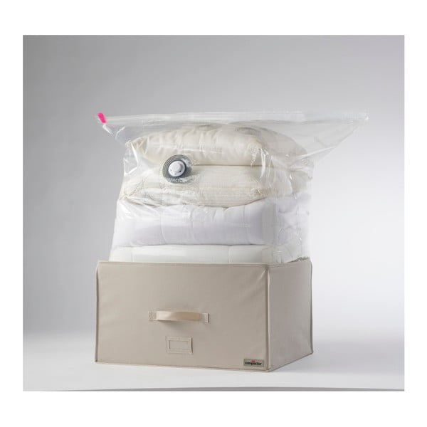 Světle béžový vakuový box Compactor, délka 55 cm-image-3