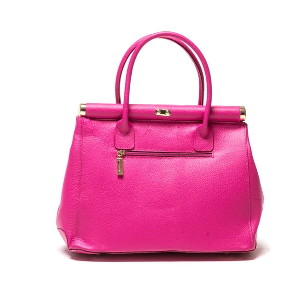 Kožená kabelka Renata Corsi 1012 Fuchsia-image-2