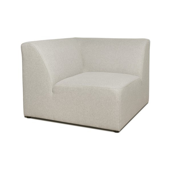 Béžovo-krémový modul pohovky Roxy – Scandic-image-3