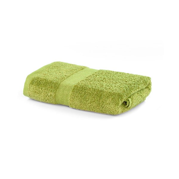 Limetkově zelený ručník DecoKing Marina, 50 x 100 cm