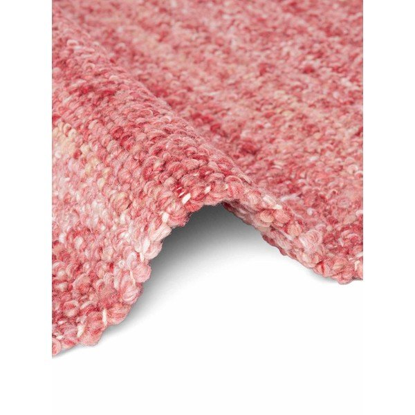 Tmavě růžový ručně tkaný běhoun z materiálu bouclé 80x200 cm Notting Hill Portobello – Ted Baker-image-3