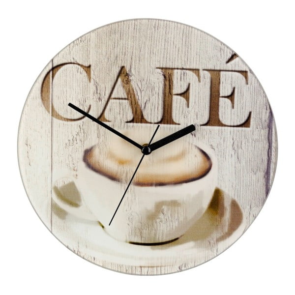 Nástěnné hodiny Wenko Coffee, ⌀ 27 cm