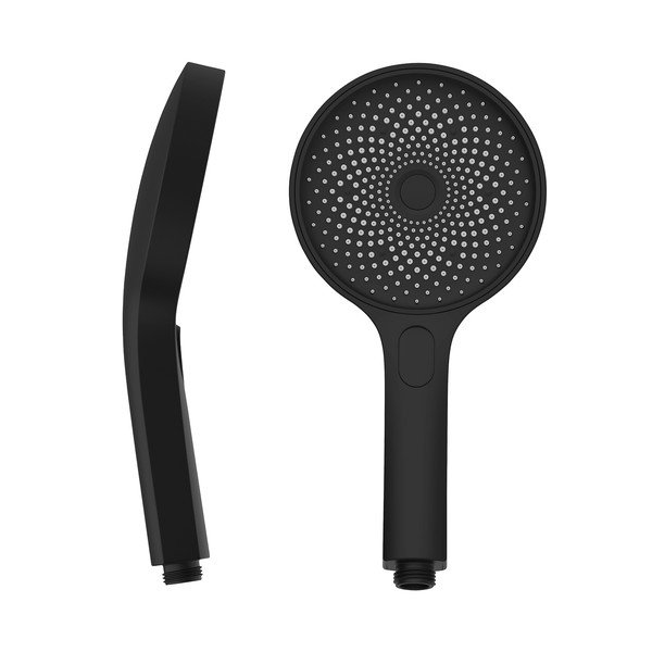 Černá sprchová hlavice Wenko Matte, ø 13 cm-image-3