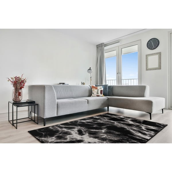 Černobílý koberec 200x280 cm Avanti – FD-image-1