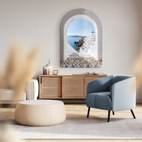 Skleněný obraz 70x100 cm Oia – Styler-image-1