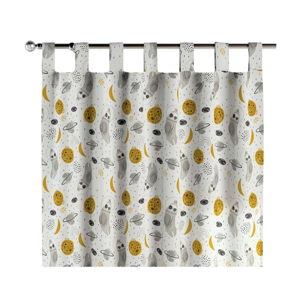 Dětský závěs 260x130 cm Magic Collection - Yellow Tipi