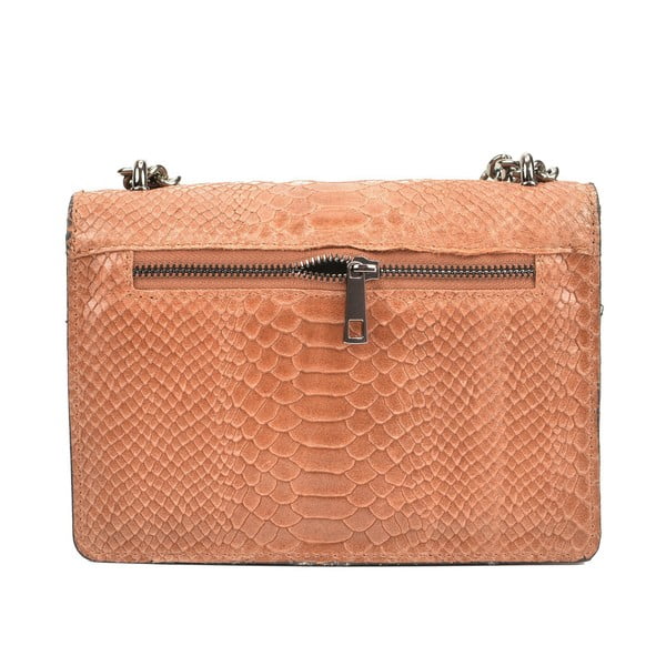 Koňakově hnědé kožené psaníčko Renata Corsi Fiona-image-1