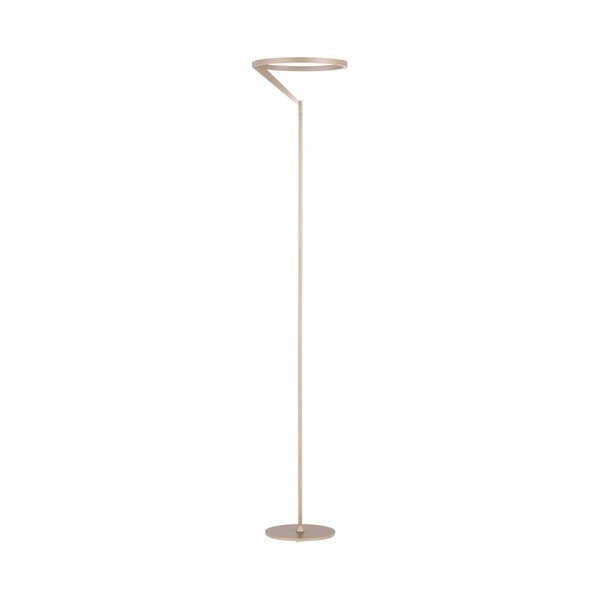 Hliníková LED stmívatelná stojací lampa v růžovo zlaté barvě (výška 168 cm) Tilia – Nova Luce
