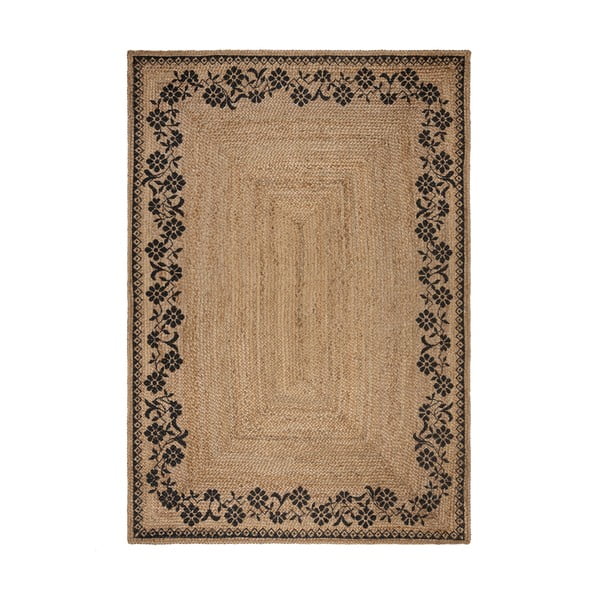 Jutový koberec v přírodní barvě 80x150 cm Maisie – Flair Rugs