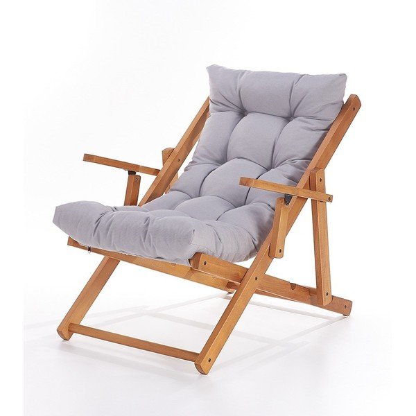 Šedé křeslo Repose – Balcab Home-image-1