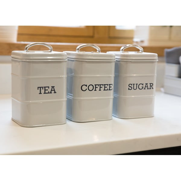 Ocelová dóza na sypaný čaj Living Nostalgia – Kitchen Craft-image-2