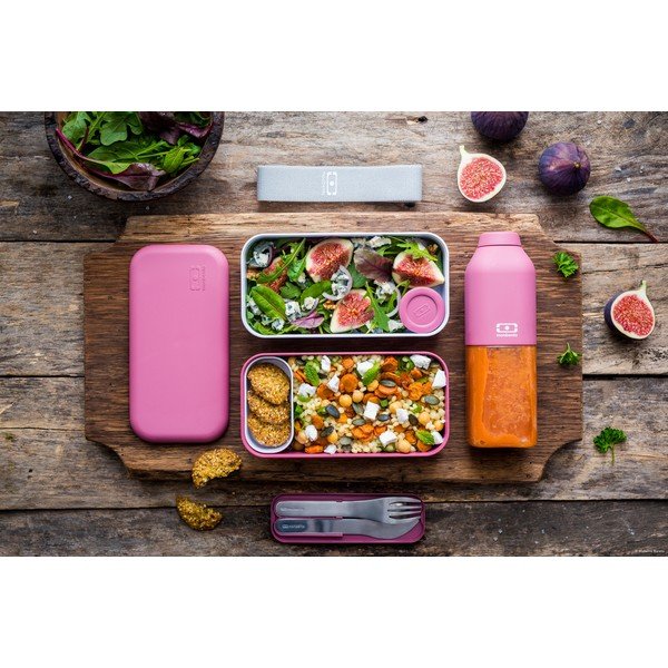 Tmavě růžová láhev Monbento Positive, 500 ml-image-1