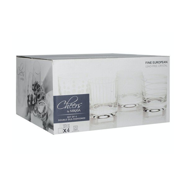 Sklenice na whiskey v sadě 4 ks 377 ml Cheers - Mikasa-image-4