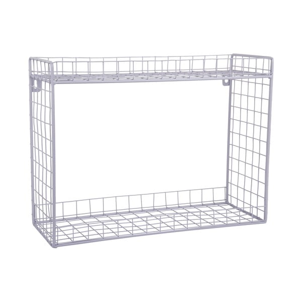 Fialová patrová ocelová police 40 cm Reja – PT LIVING-image-2