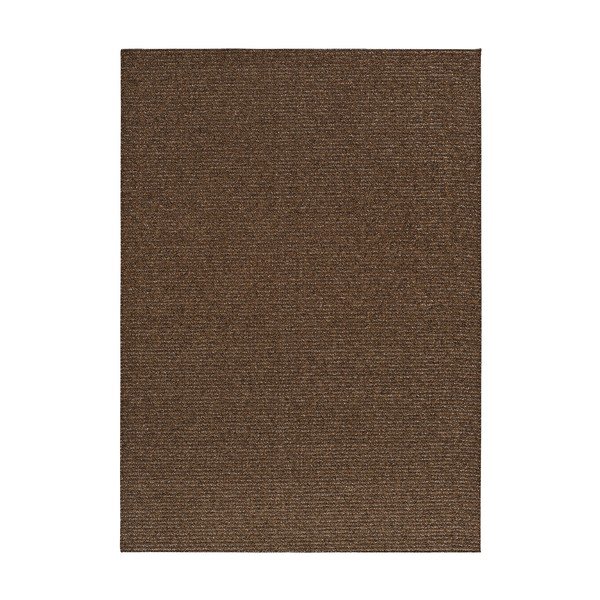 Tmavě hnědý pratelný koberec 120x170 cm Lumen Liso – Universal