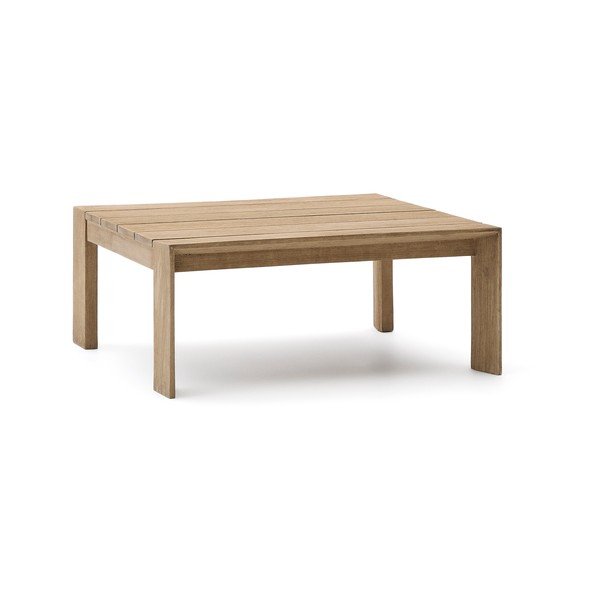 Zahradní konferenční stolek z masivu akácie 82,5x82,5 cm Ambra – Kave Home