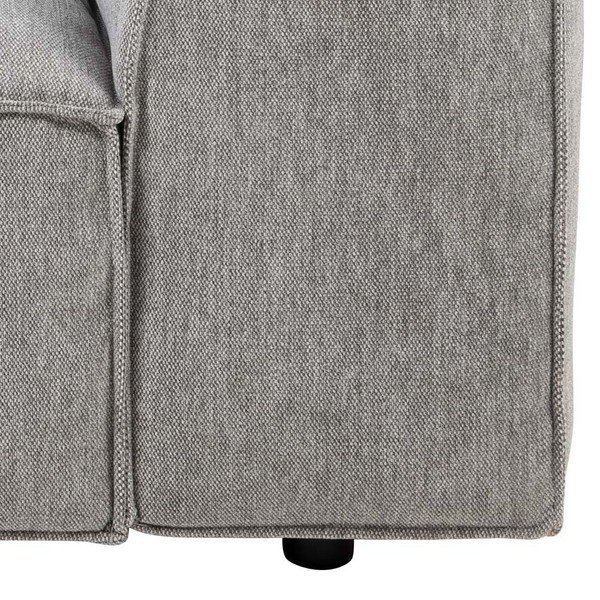 Světle šedý koncový modul pohovky Bonami Selection Fairfield, pravý roh-image-1