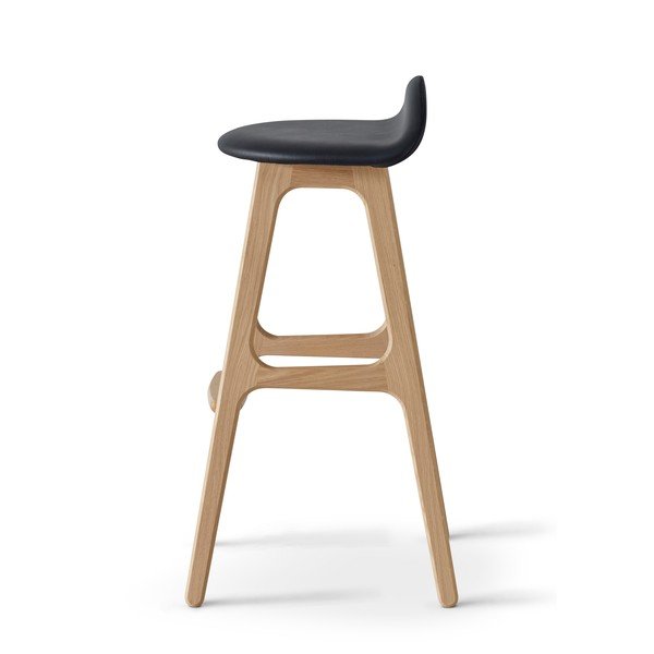 Kožená otočná barová židle 86 cm Buck – Hammel Furniture-image-3