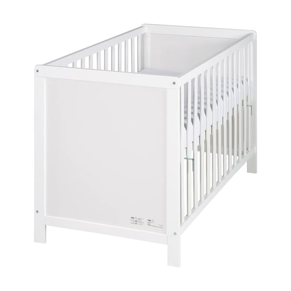 Bílá postýlka 60x120 cm – Roba-image-4