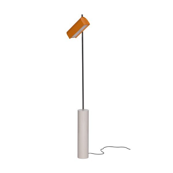Oranžová LED stmívatelná stojací lampa (výška 160 cm) Reflector – Hübsch