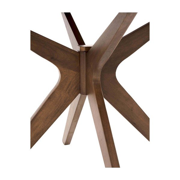 Jídelní stůl v ořechovém dekoru sømcasa Carmel, ⌀ 120 cm-image-3