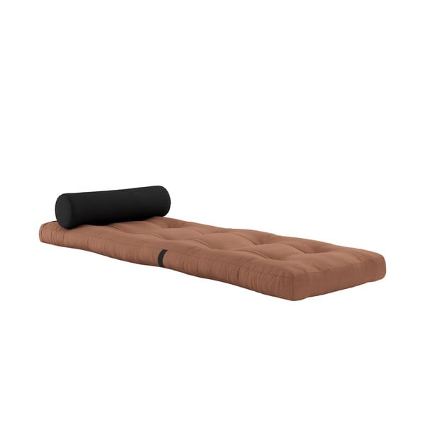 Futonová matrace v cihlové barvě 70x200 cm Wrap – Karup Design
