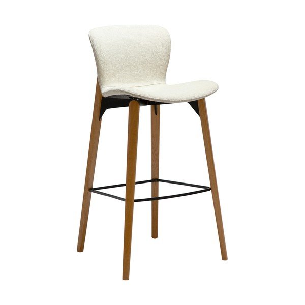 Krémová barová židle (výška sedáku 77,5 cm) Paragon – DAN-FORM Denmark