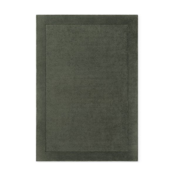 Tmavě zelený ručně tkaný koberec s příměsí vlny 120x180 cm Kari – Villeroy&Boch