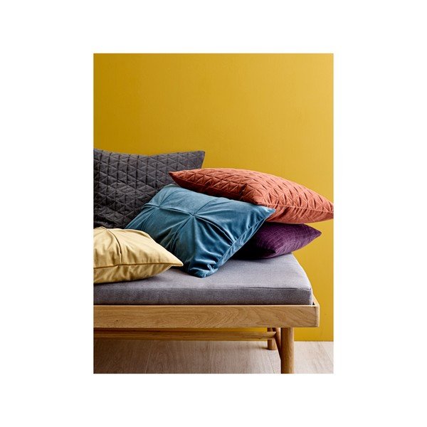 Červeno-ornažový bavlněný polštář Södahl Elsa, 50 x 50 cm-image-3