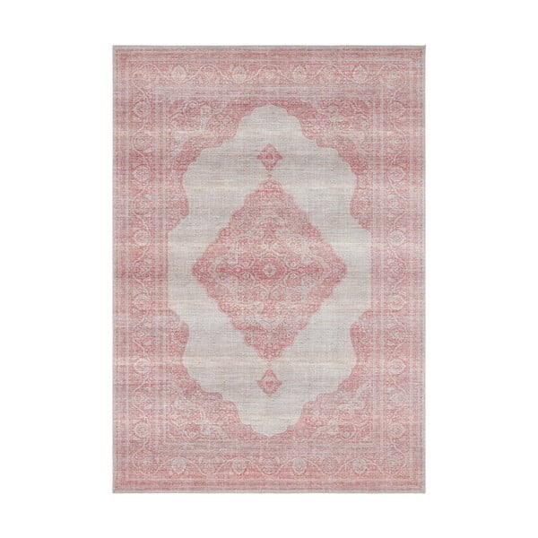 Světle červený koberec Nouristan Carme, 120 x 160 cm
