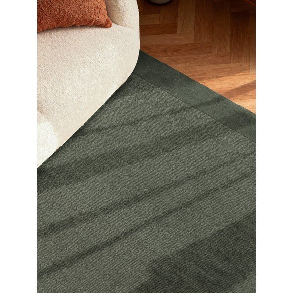 Tmavě zelený ručně tkaný koberec s příměsí vlny 120x180 cm Kari – Villeroy&Boch-image-3