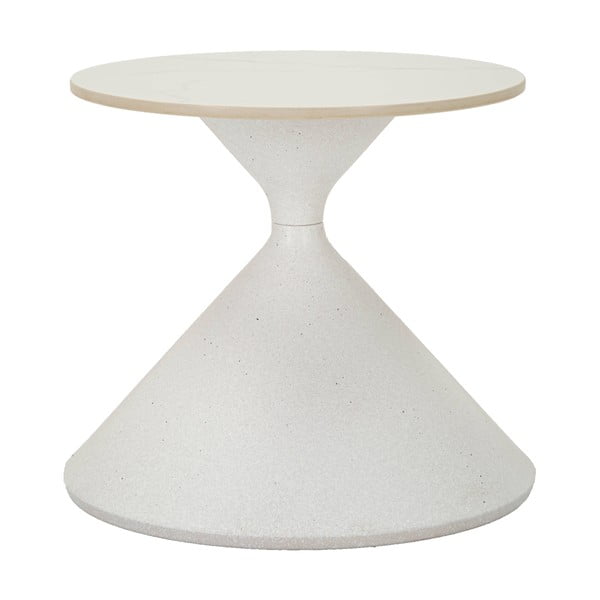 Kulatý odkládací stolek s keramickou deskou ø 45 cm Fush – Mauro Ferretti