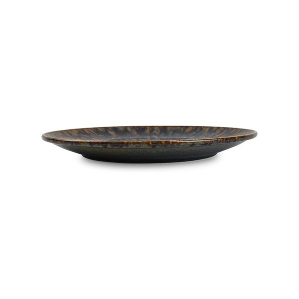 Hnědý porcelánový talíř ø 27 cm Resto – BonBistro-image-3