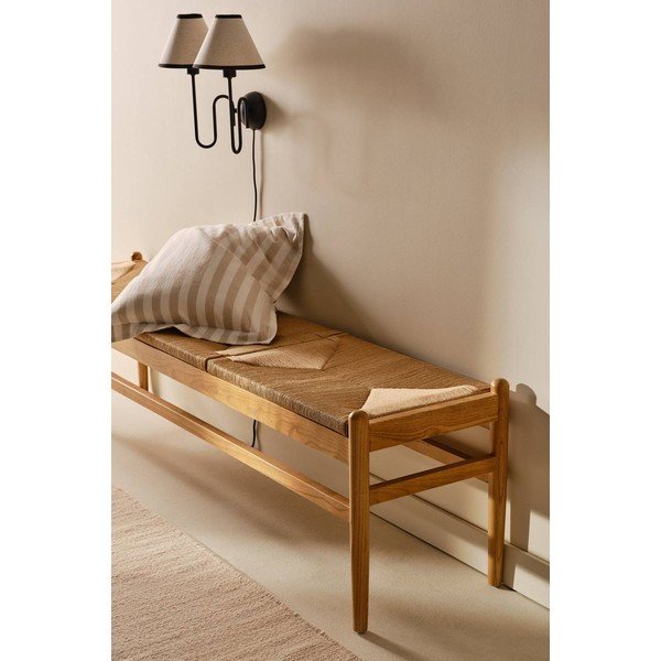 Dřevěná lavice v přírodní barvě Nattavaara – Jotex-image-1