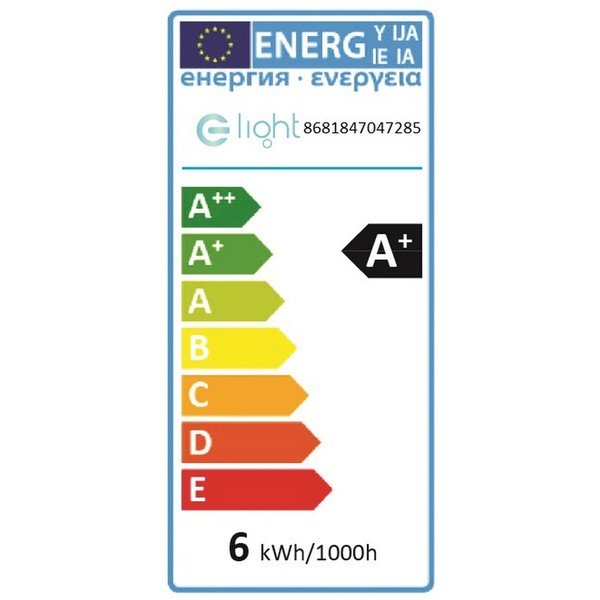 LED/barevné žárovky v sadě 1 ks E27, 6 W, - Homemania-image-1