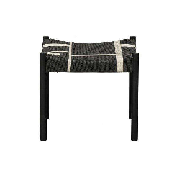Černá stolička z mangového dřeva Jessy – WOOOD
