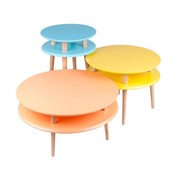 Světle šedý konferenční stolek Ragaba UFO, ⌀ 57 cm-image-2