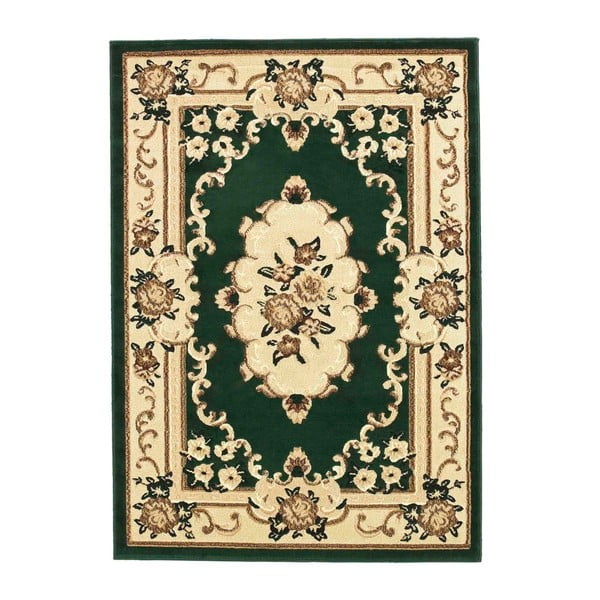 Zeleno-béžový koberec Think Rugs Marrakesh, 170 x 120 cm