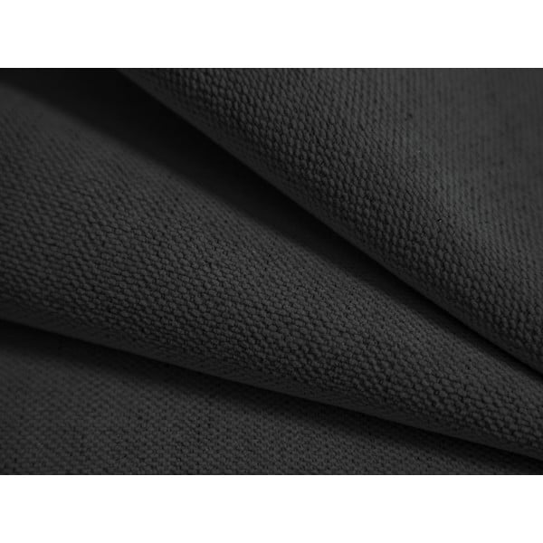 Antracitová čalouněná dvoulůžková postel s úložným prostorem/bez čela s roštem 180x200 cm Susan – Micadoni -image-4