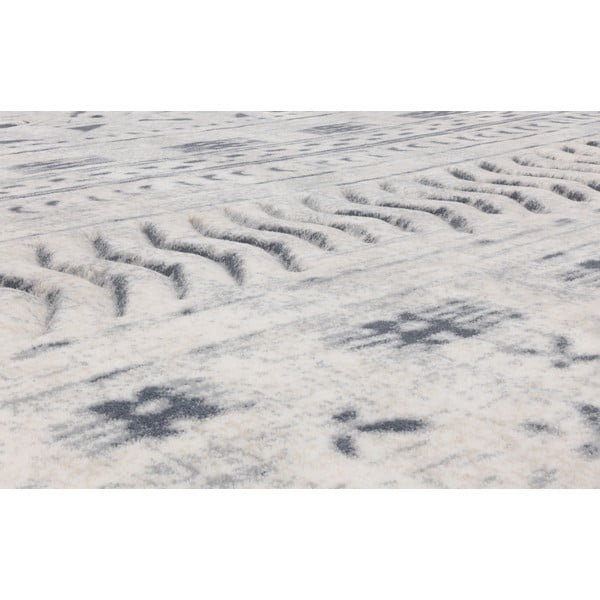 Bílý vlněný koberec 230x340 cm Masi – Agnella-image-2
