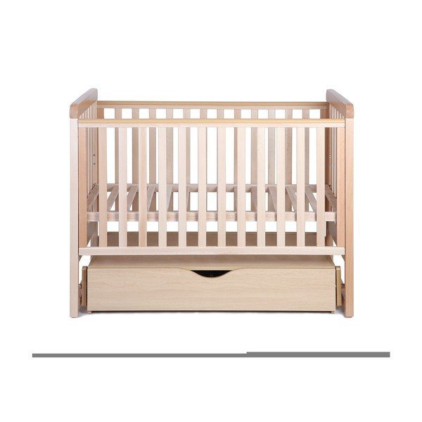 Dětská houpací postýlka z bukového dřeva YappyKids Move, 60 x 120 cm-image-1