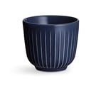 Tmavě modrý porcelánový hrnek Kähler Design Hammershoi, 200 ml