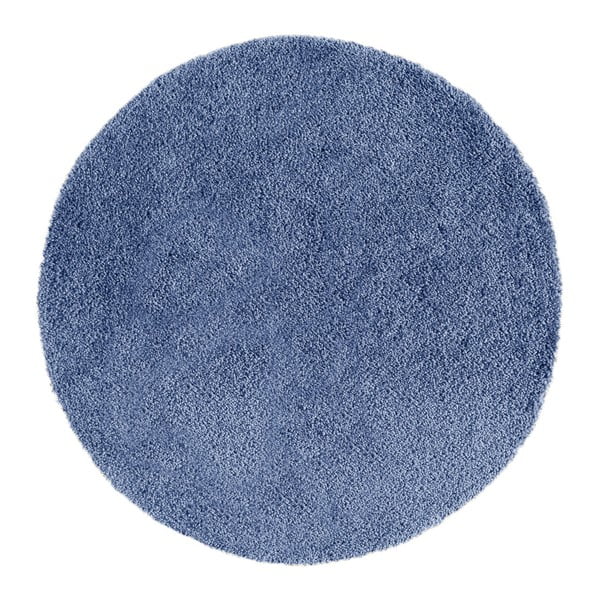 Modrý koberec Universal Norge, ⌀ 133 cm