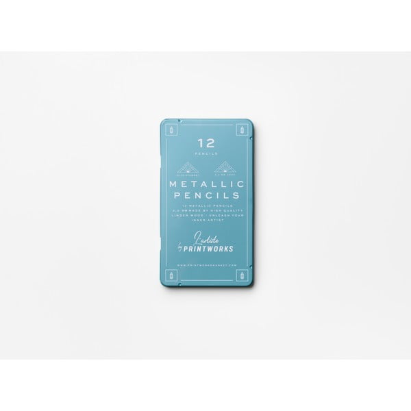 Pastelky v sadě Metallic – Printworks-image-1