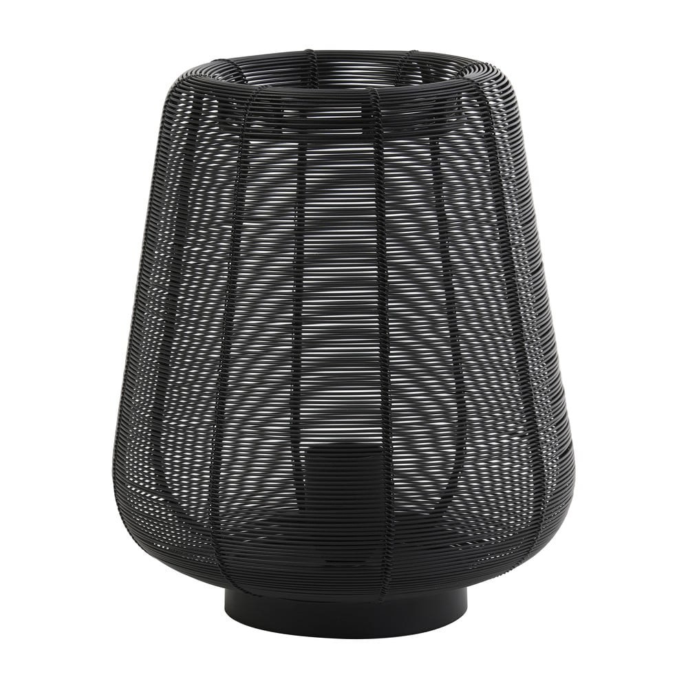 Černá stolní lampa (výška 26 cm) Adeta – Light & Living