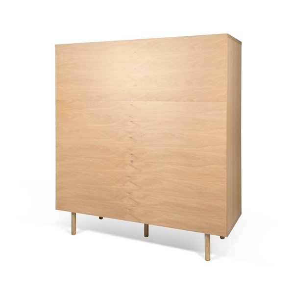Bílo-šedá skříň TemaHome Dann Oak-image-3