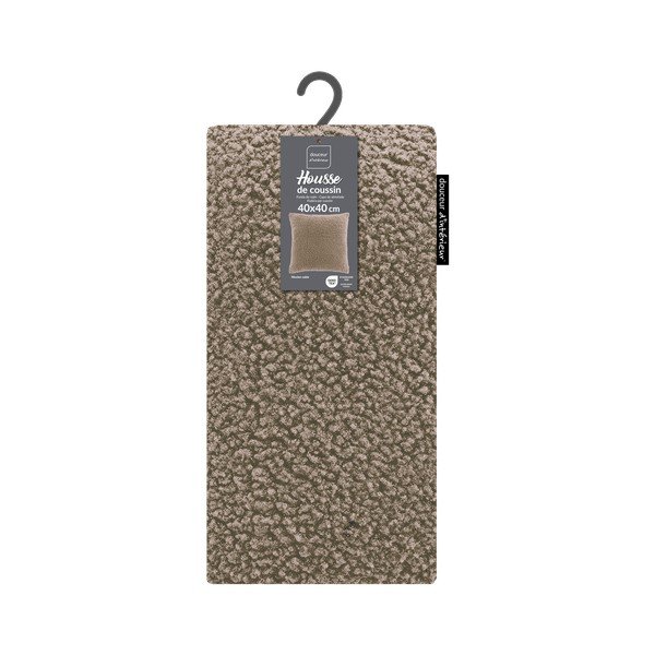 Povlak na polštář s beránkem 40x40 cm Woolen – douceur d'intérieur-image-3