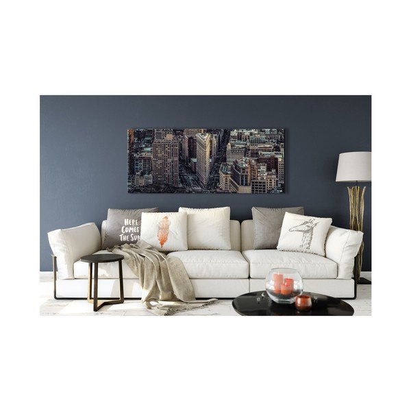 Obraz Styler Canvas Silver City, 60 x 150 cm-image-1
